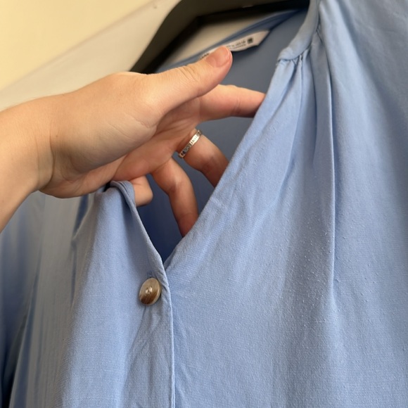 TIERED MIDI DRESS - Picture 4 of 7